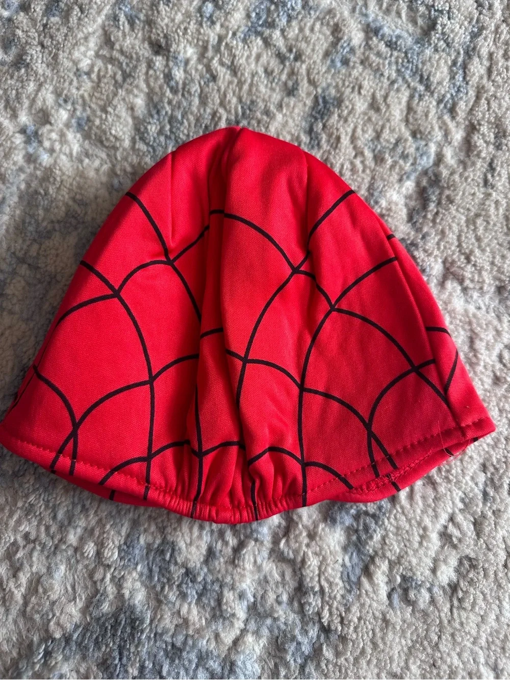 Marvel Spider-Man Kids Fabric Costume Mask Red Black